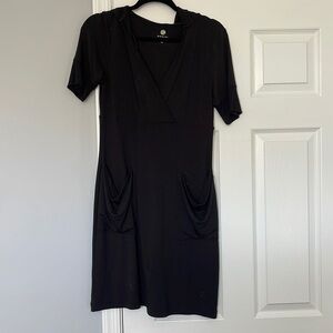 Black Hoodie Dress